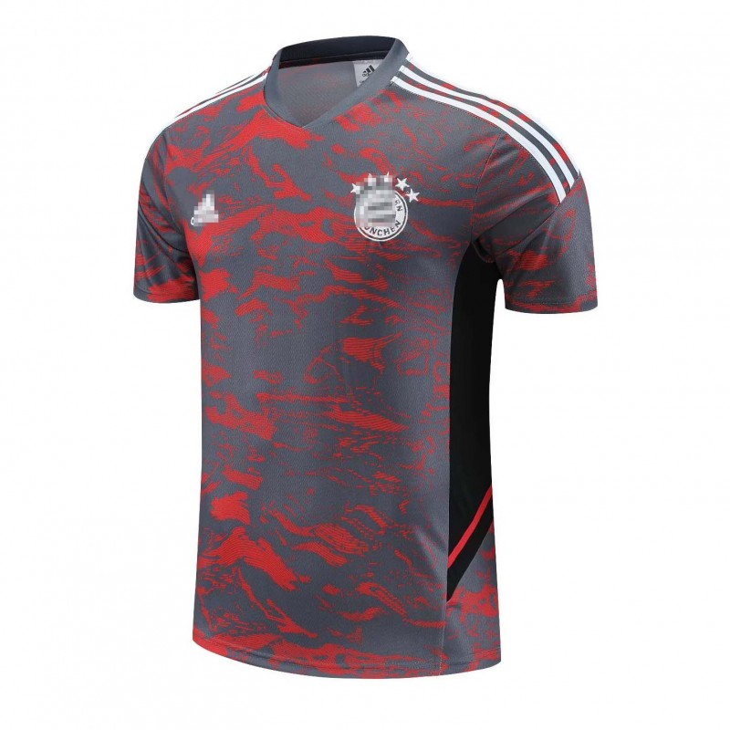 Camiseta de Entrenamiento de Bayern Múnich 2023/2024 Gris/Rojo